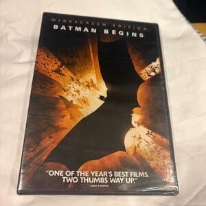 Batman Begins Widescreen Edition DVD Movie‎ Film
